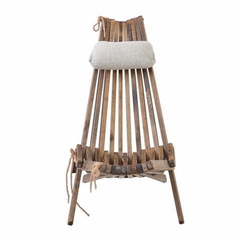 Outdoor Wood Folding Chair